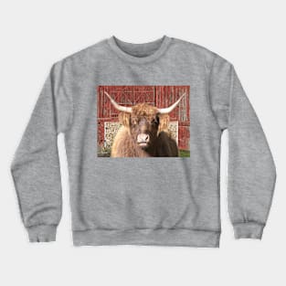 Oxbow Highland Cow A Crewneck Sweatshirt